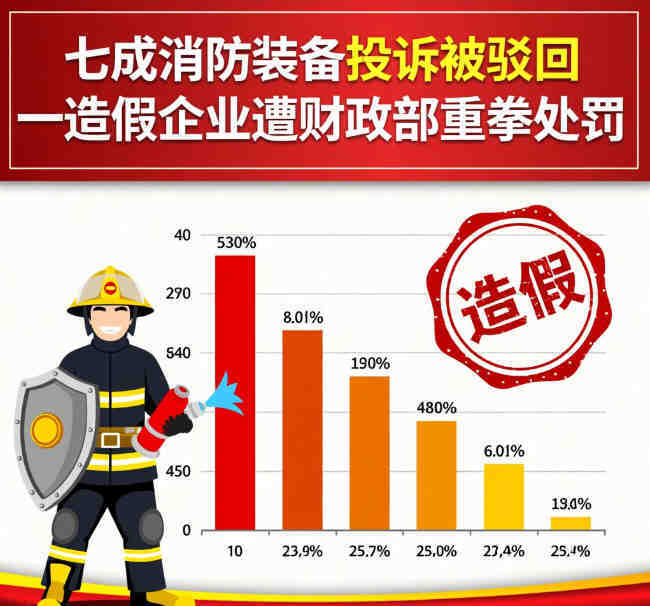 七成消防装备投诉被驳回唯一造假企业遭财政部重拳处罚